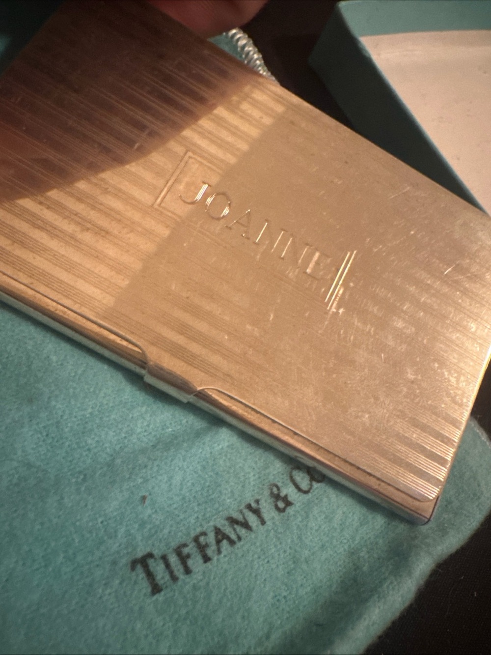 Tiffany&co Silver 925 Card Holder